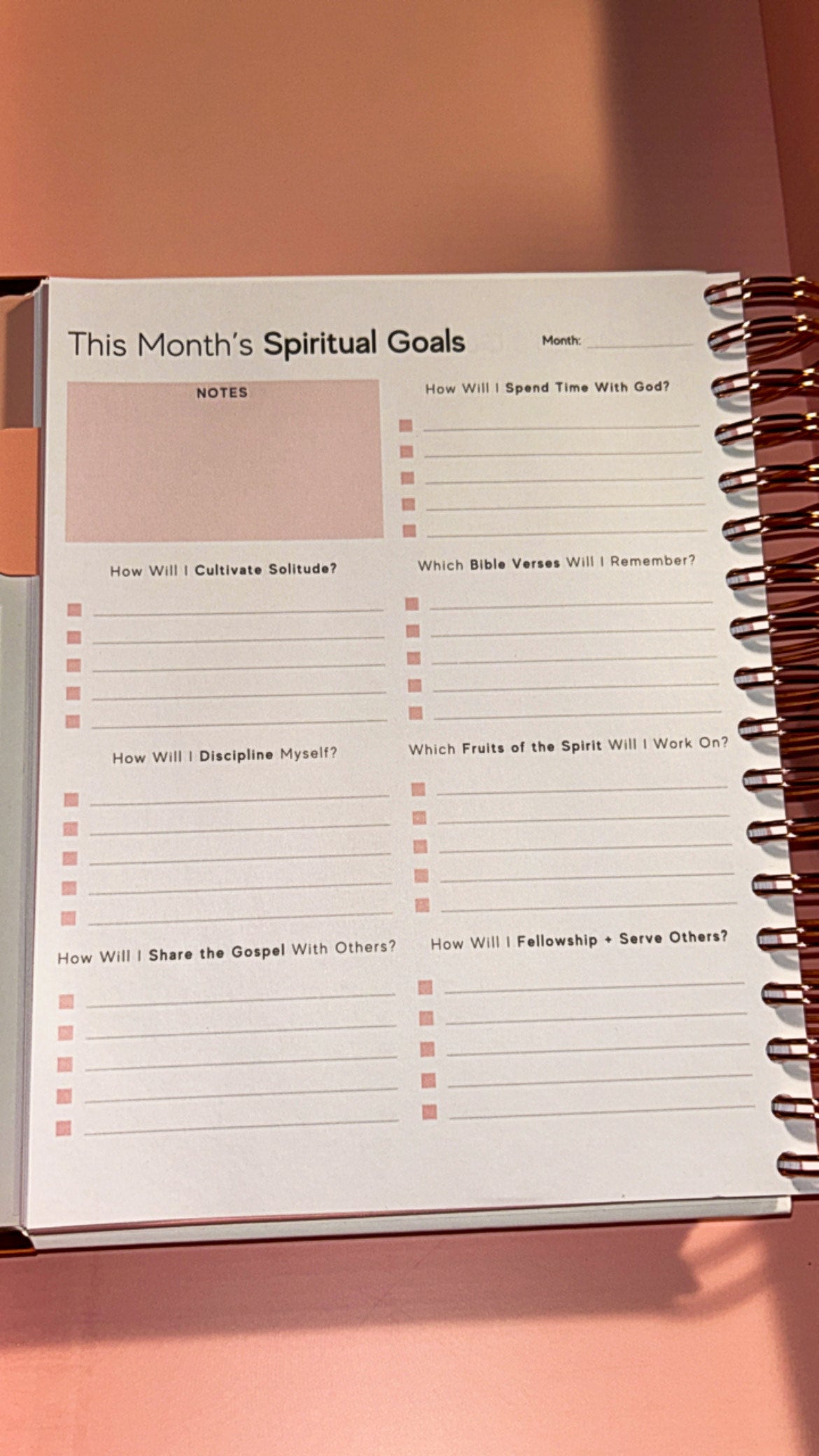PRAYER JOURNAL